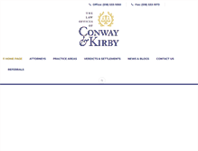 Tablet Screenshot of cklawyers.com